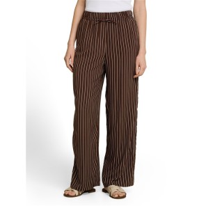 Tom Tailor denim dames palazzo broek 1051556 streep Bruin